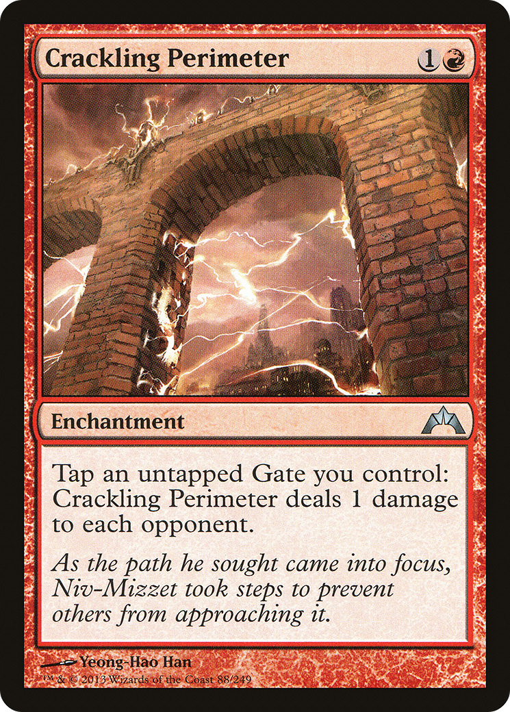 Crackling Perimeter [Gatecrash] Foil