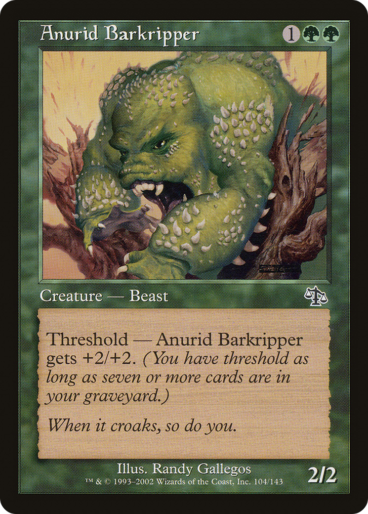Anurid Barkripper [Judgment] Foil