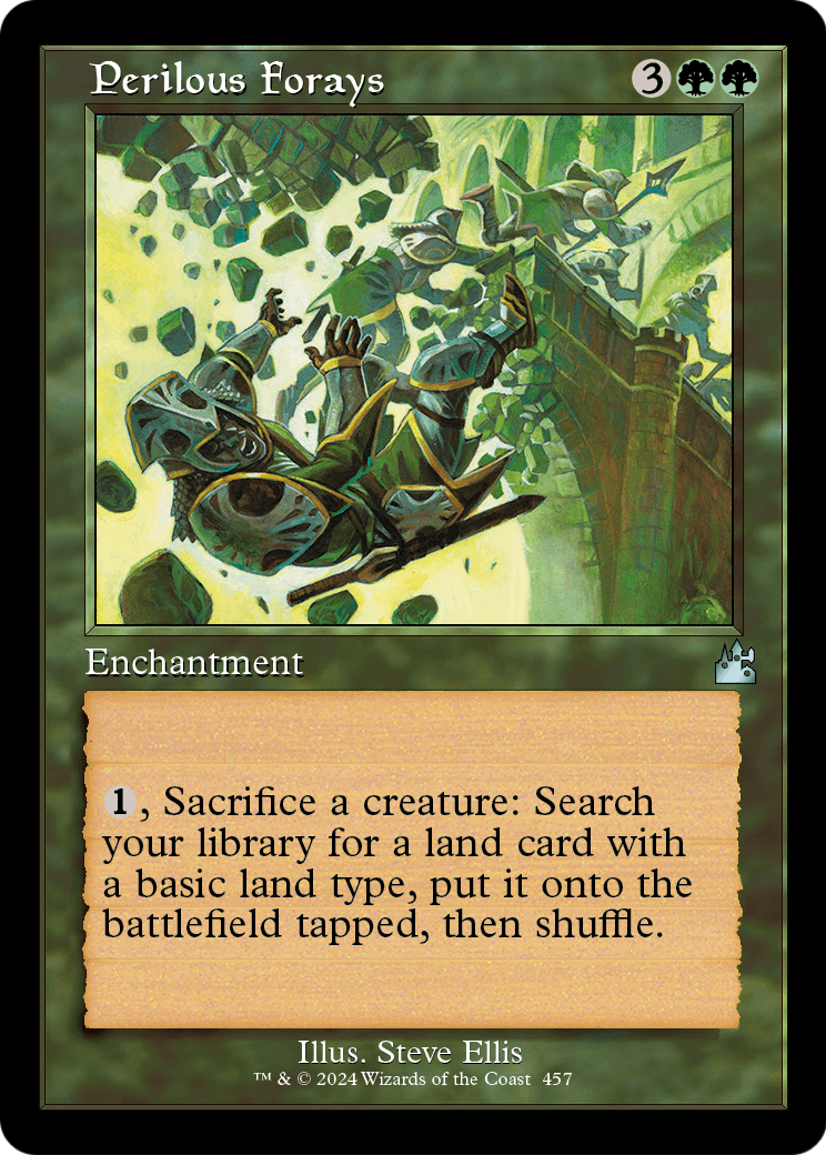 Perilous Forays (Retro) [Ravnica Remastered] Foil