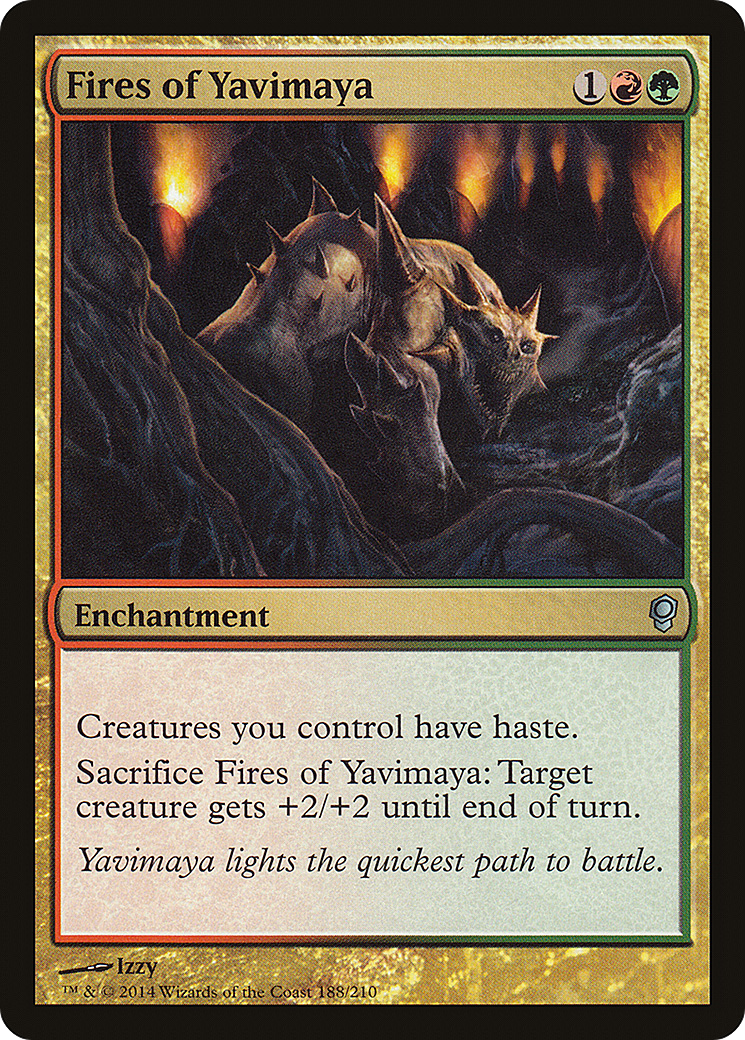 Fires of Yavimaya [Conspiracy] Foil