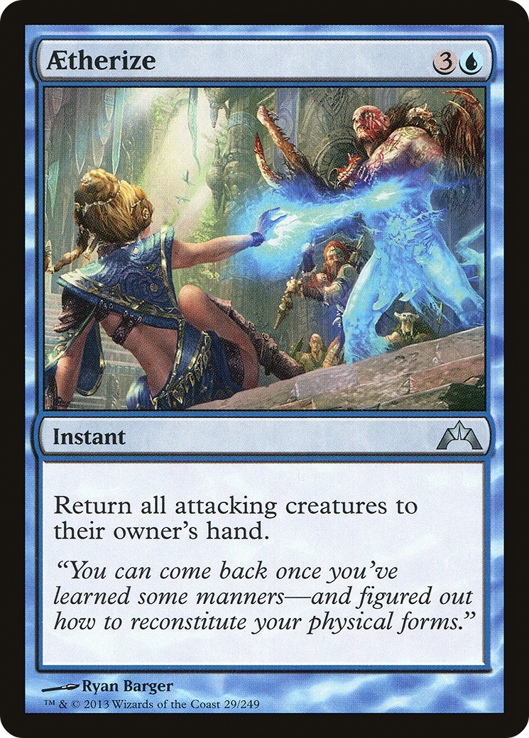 Aetherize [Gatecrash] Foil