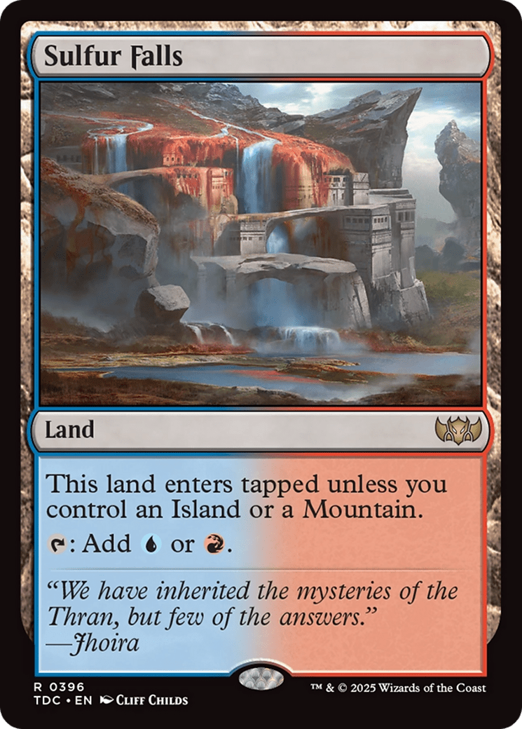 Sulfur Falls (396) [Commander: Tarkir: Dragonstorm]