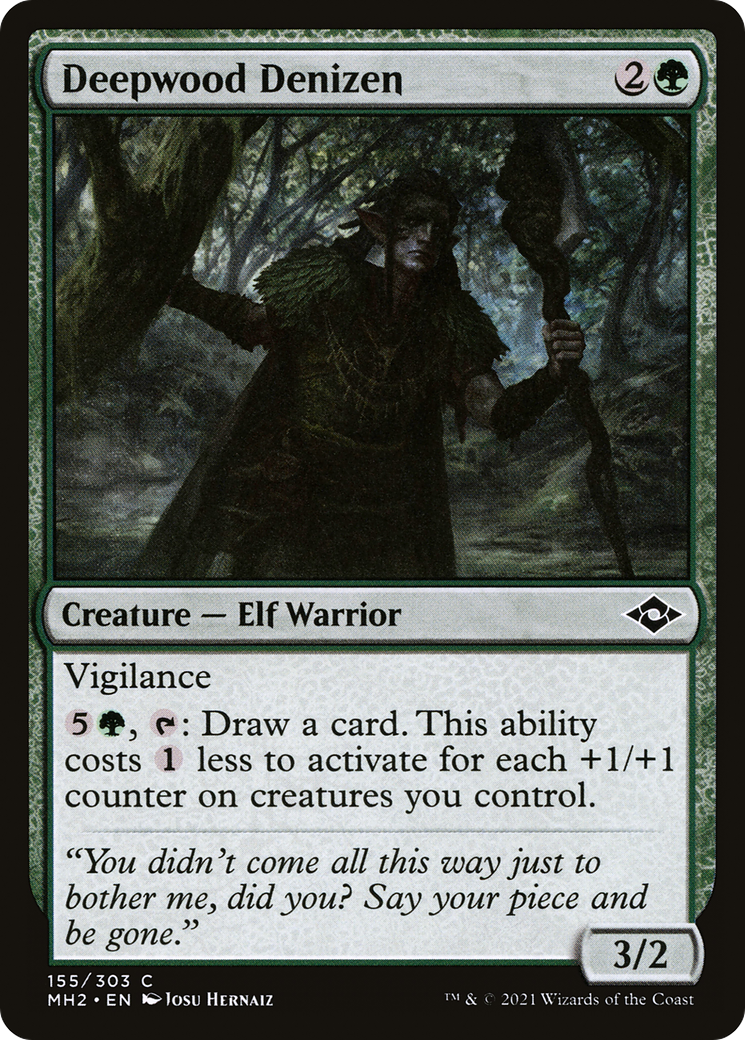 Deepwood Denizen [Modern Horizons 2] Foil