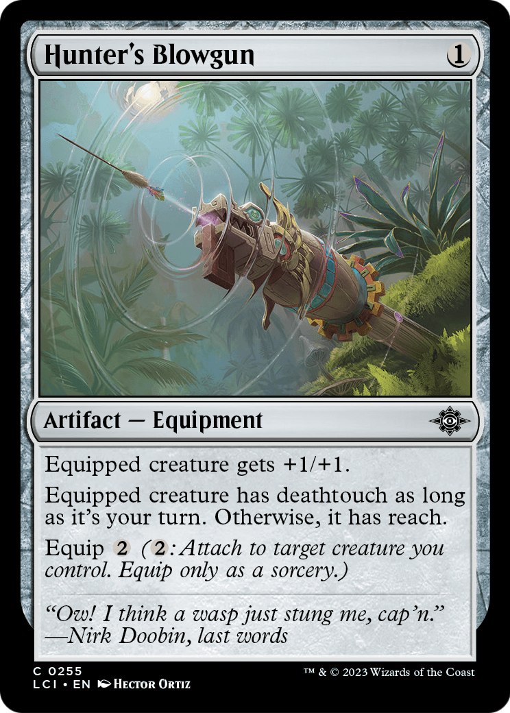 Hunter's Blowgun [The Lost Caverns of Ixalan]
