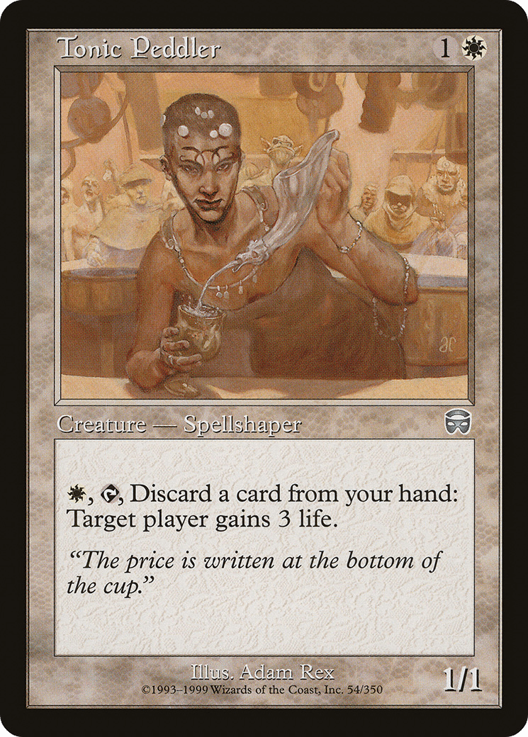 Tonic Peddler [Mercadian Masques] Foil