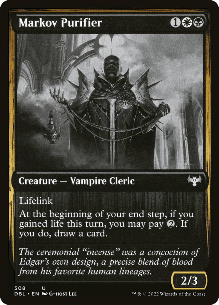 Markov Purifier [Innistrad: Double Feature] Foil