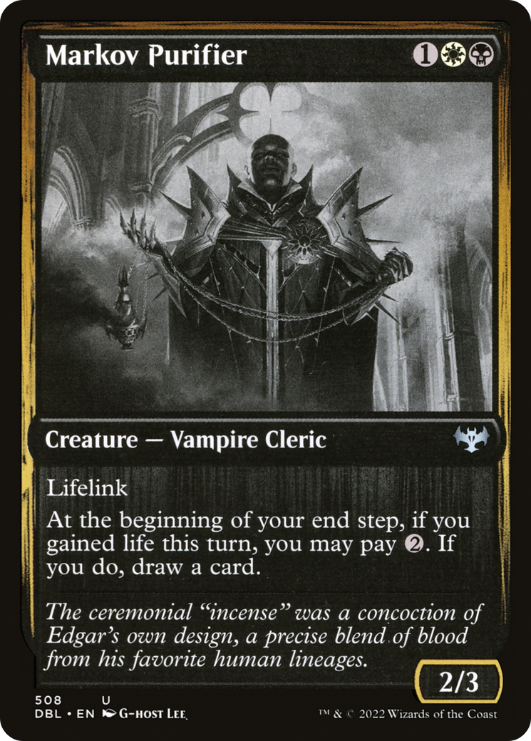 Markov Purifier [Innistrad: Double Feature] Foil