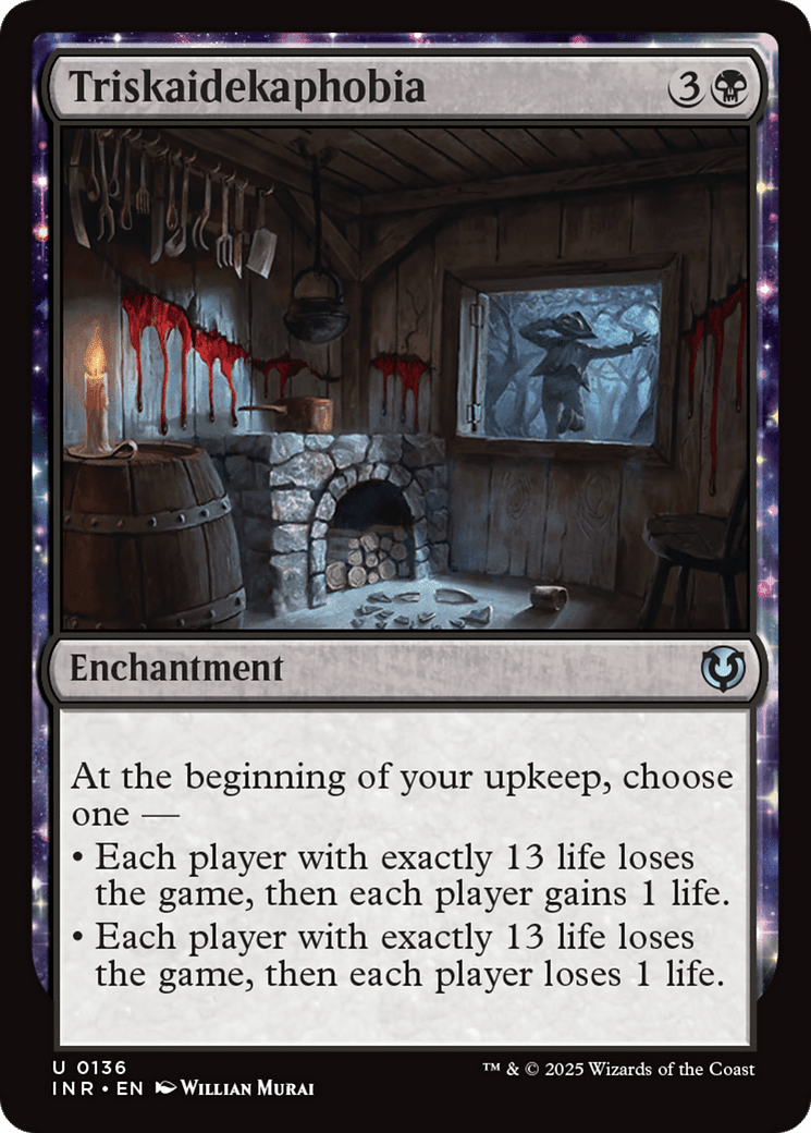Triskaidekaphobia (-136) [Innistrad Remastered]  Foil