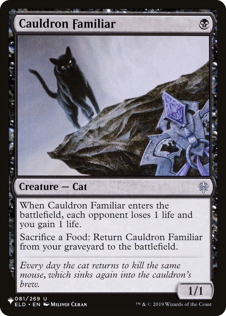 Cauldron Familiar |  (ELD-81) [The List]