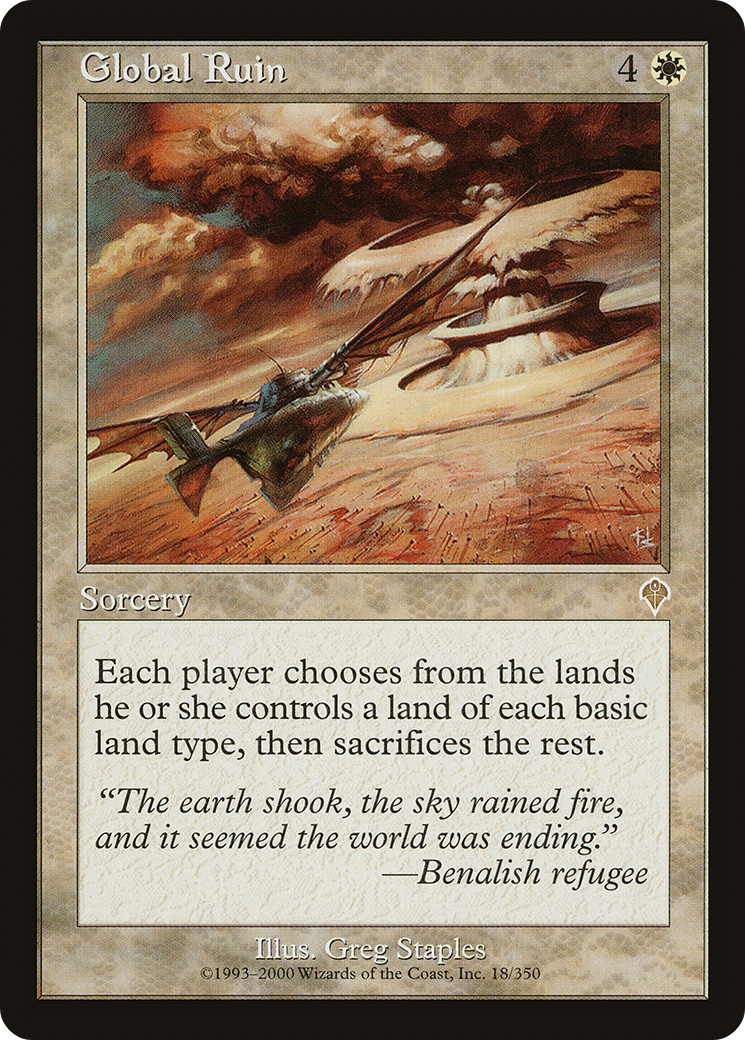 Global Ruin [Invasion] Foil