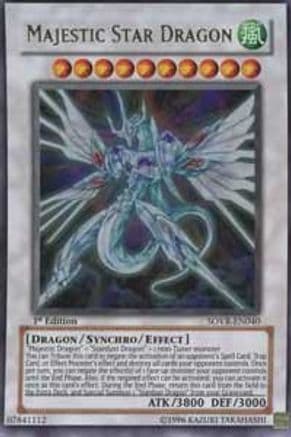 Majestic Star Dragon [SOVR-EN040] Ultra Rare