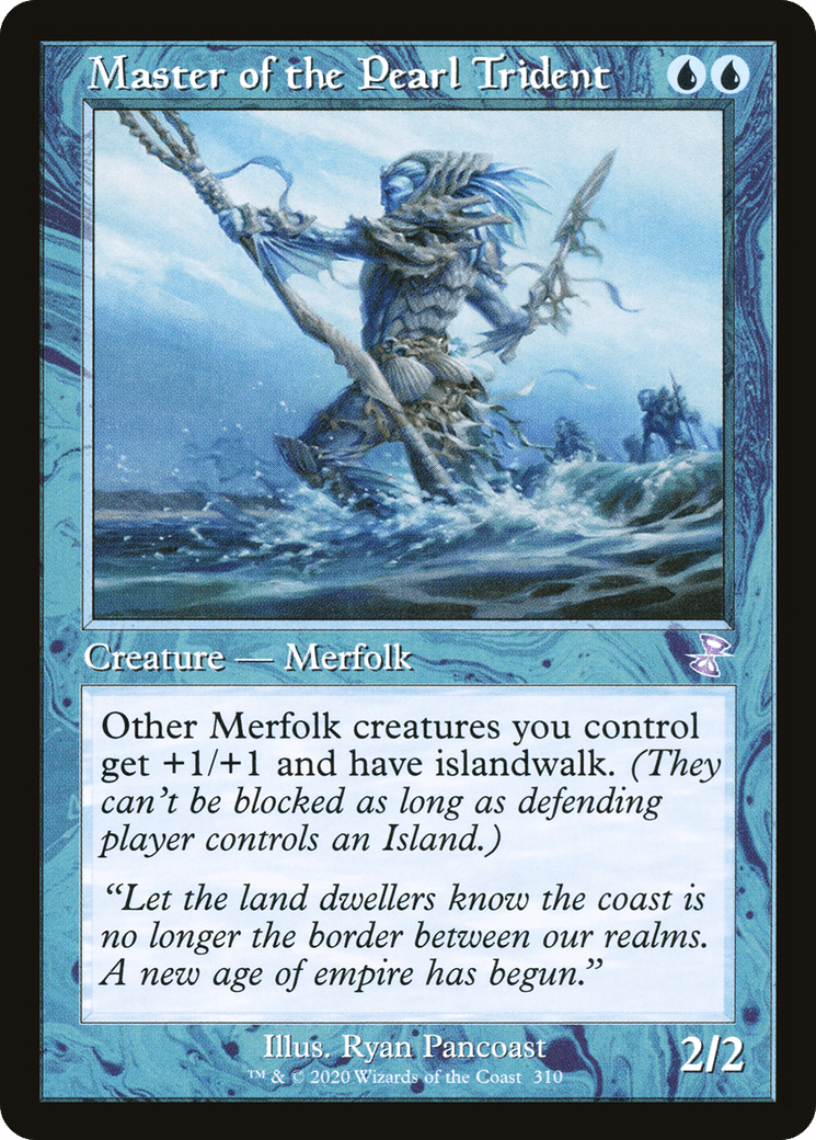 Master of the Pearl Trident (Timeshifted) [Time Spiral Remastered] Foil