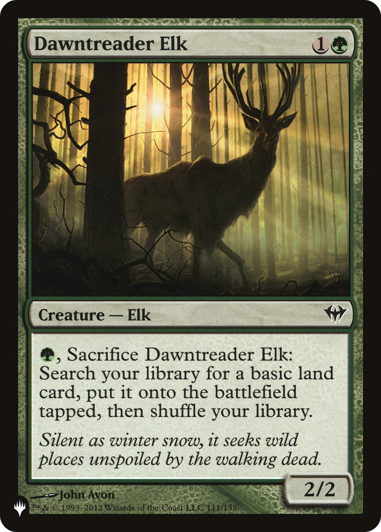 Dawntreader Elk |  (DKA-111) [The List]