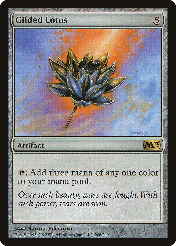 Gilded Lotus [Magic 2013] Foil