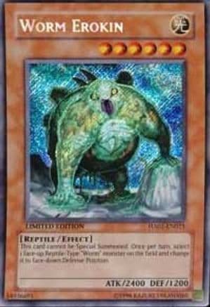 Worm Erokin (HA01-EN021) - Hidden Arsenal 1st Edition