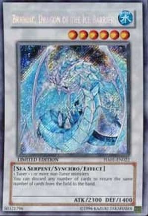 Brionac, Dragon of the Ice Barrier (HA01-EN022) - Hidden Arsenal 1st Edition