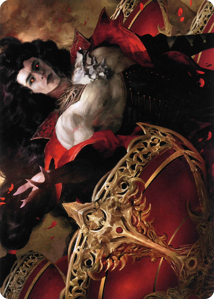 Bloodvial Purveyor // Bloodvial Purveyor (AVOW-072) - Crimson Vow Art Series (Borderless) Foil