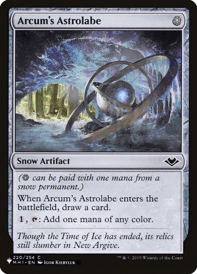 Arcum's Astrolabe |  (MH1-220) [The List]