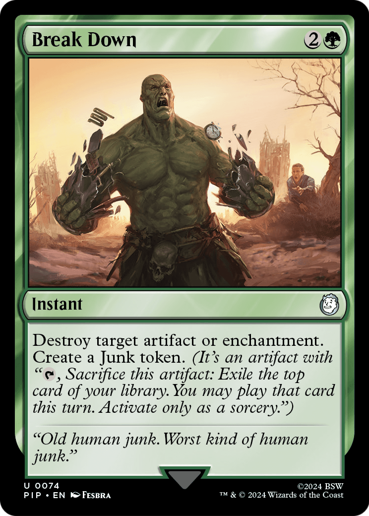 Break Down [Fallout] Foil