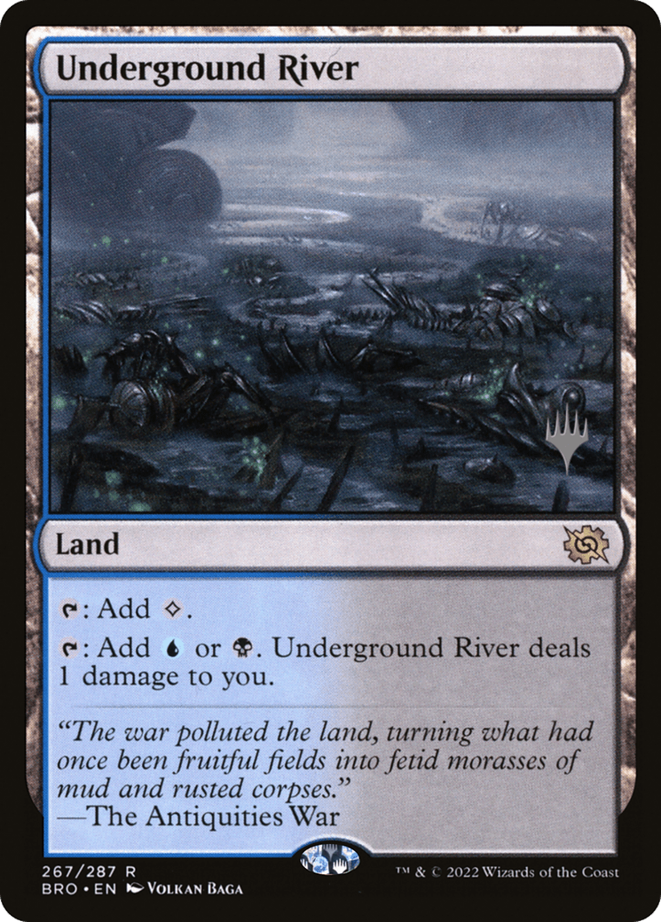 Underground River (Promo Pack) [The Brothers' War Promos] Foil