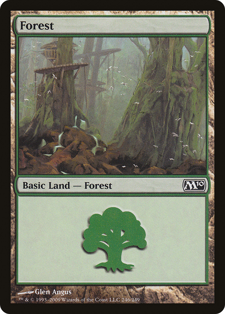 Forest (246) [Magic 2010] Foil