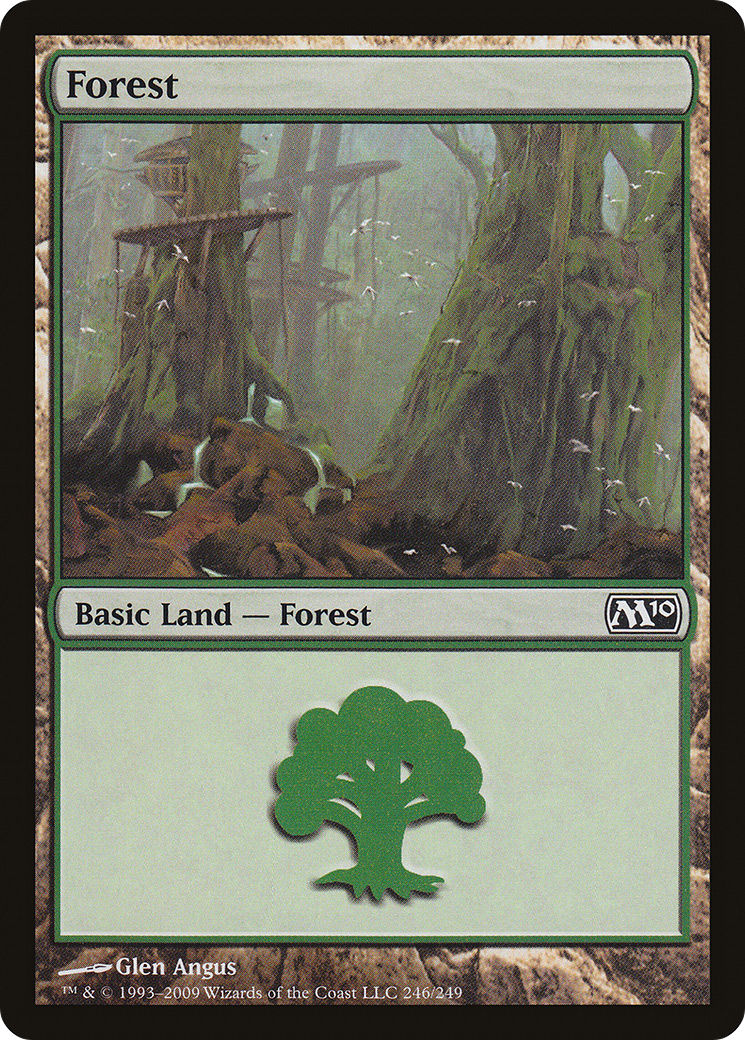Forest (246) [Magic 2010] Foil