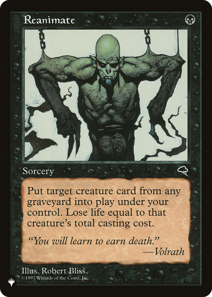 Reanimate |  (TMP-151) [The List]