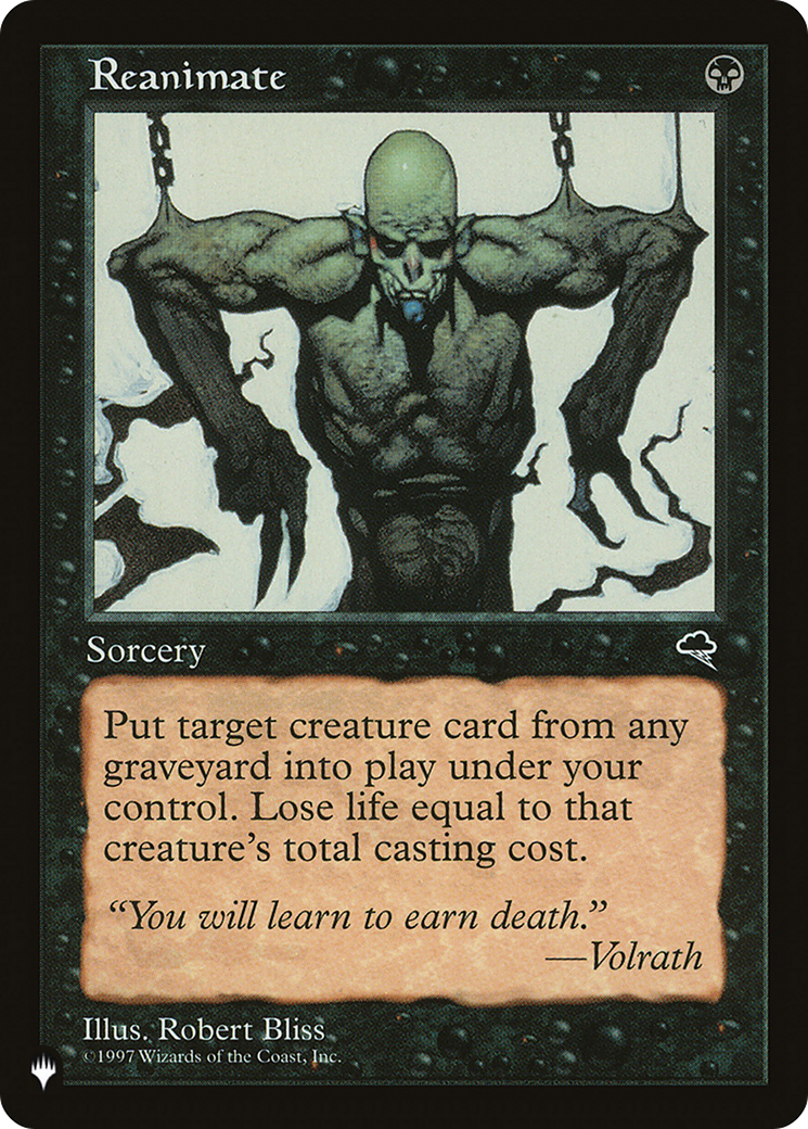 Reanimate |  (TMP-151) [The List]