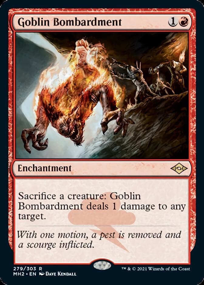 Goblin Bombardment [Modern Horizons 2] Foil