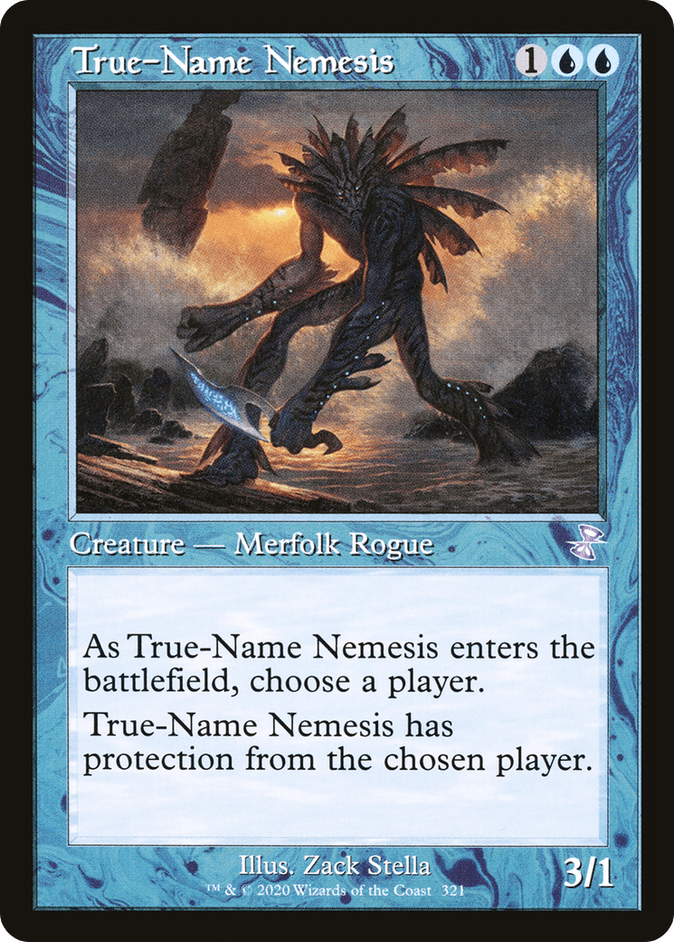 True-Name Nemesis (Timeshifted) [Time Spiral Remastered] Foil