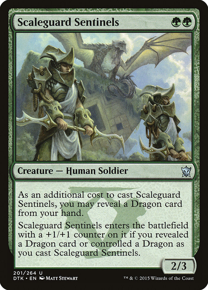 Scaleguard Sentinels 201/264 (Dragons of Tarkir) 