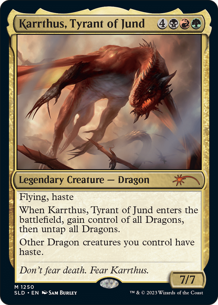 Karrthus, Tyrant of Jund [Secret Lair Drop Series] Foil