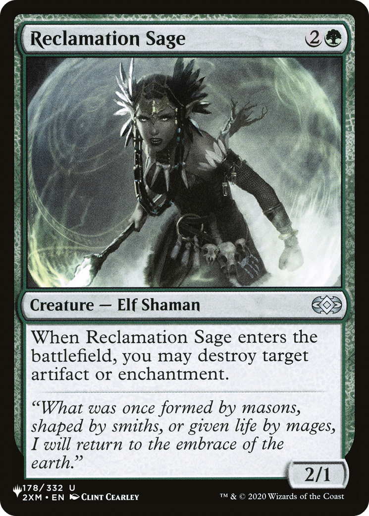 Reclamation Sage |  (2XM-178) [The List]