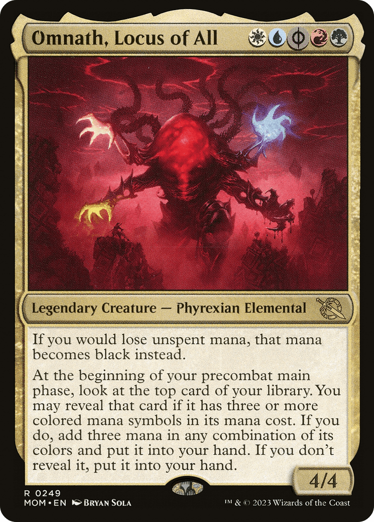 Omnath, Locus of All [March of the Machine] Foil