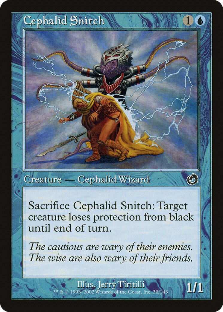 Cephalid Snitch [Torment] Foil