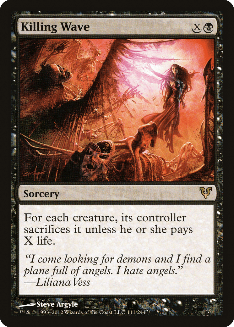 Killing Wave [Avacyn Restored] Foil