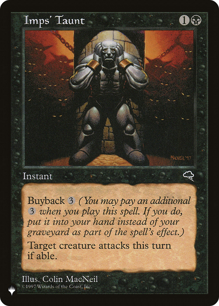 Imps' Taunt |  (TMP-138) [The List]
