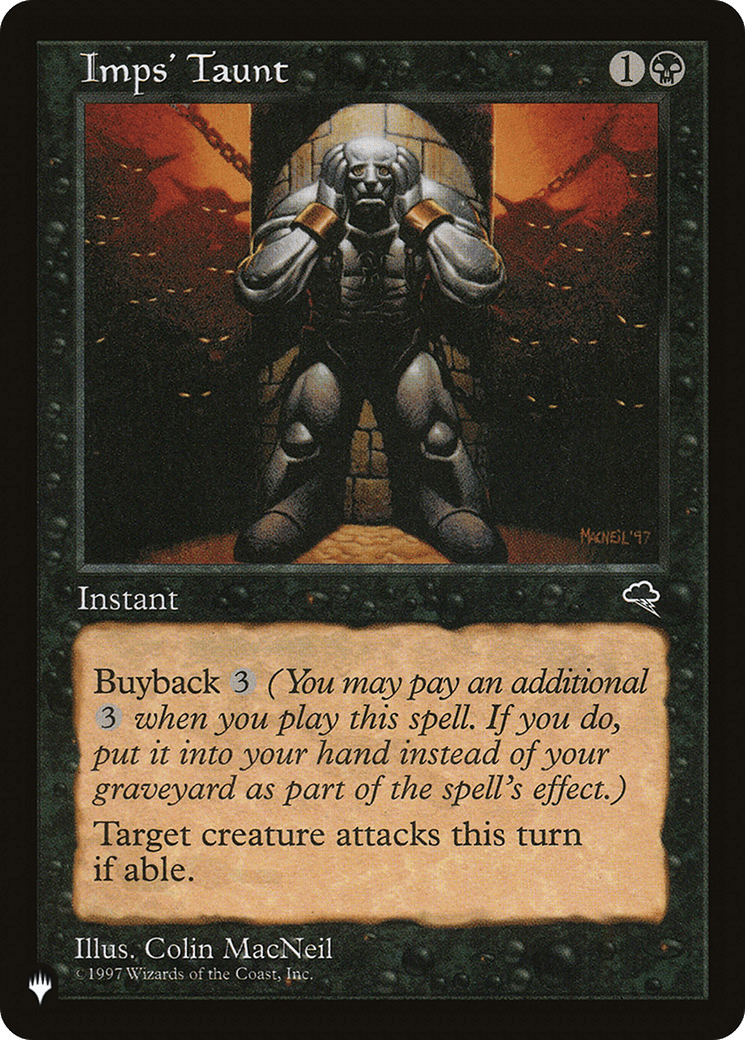Imps' Taunt |  (TMP-138) [The List]