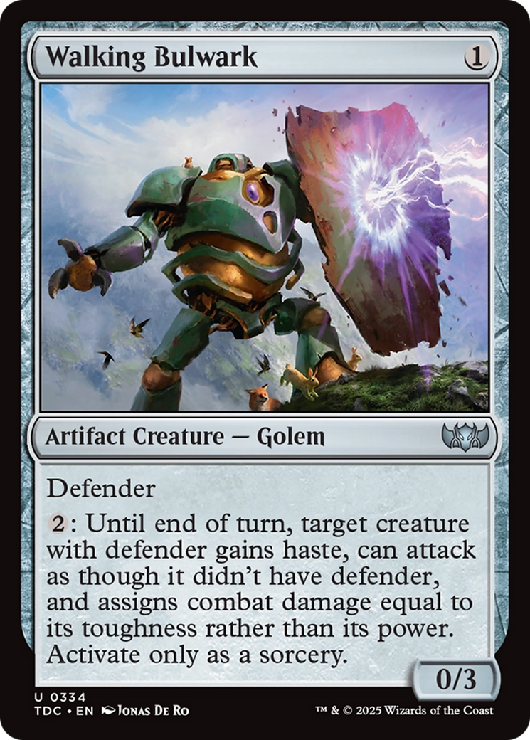 Walking Bulwark (334) [Commander: Tarkir: Dragonstorm]