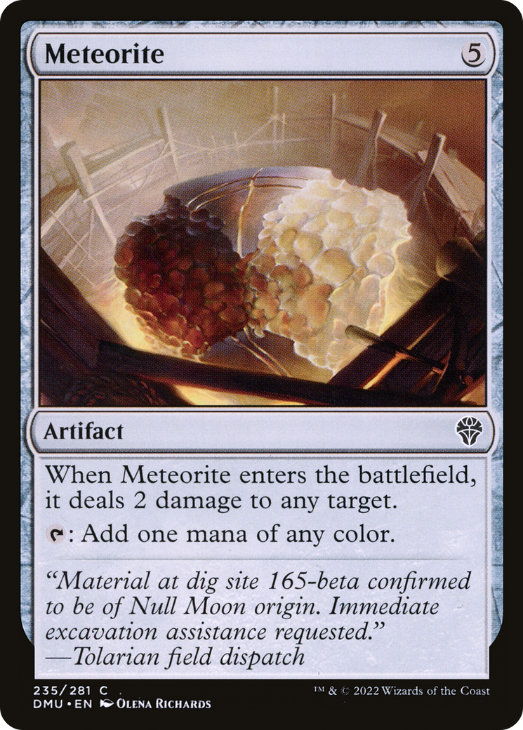 Meteorite [Dominaria United] Foil
