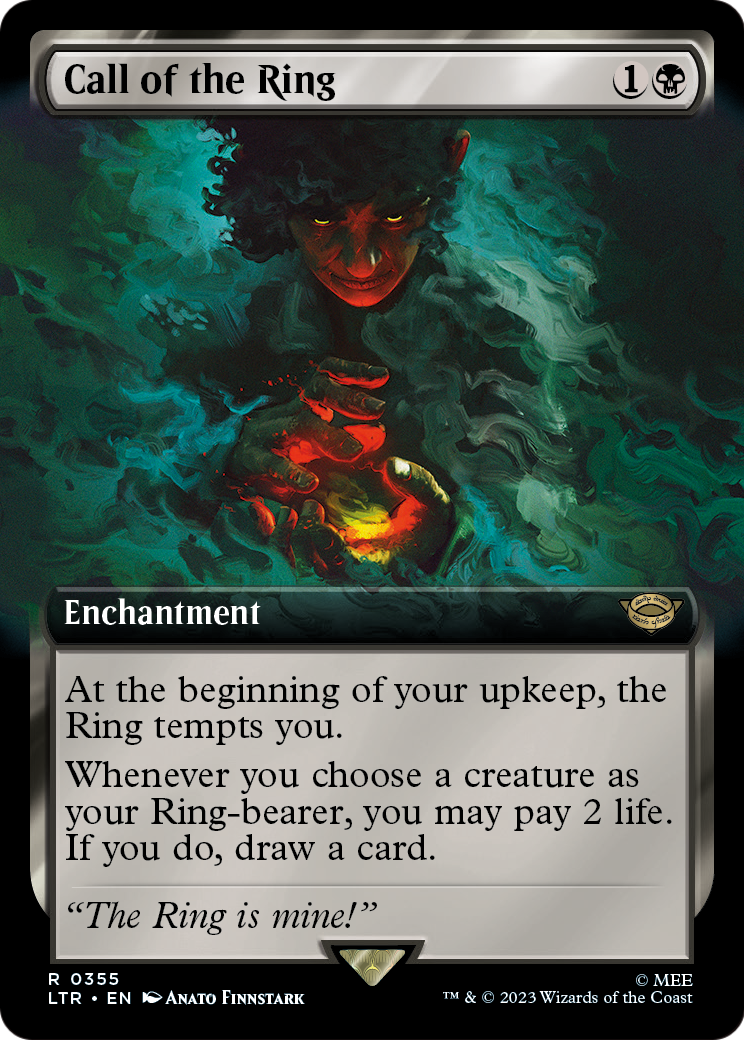 Call of the Ring (Extended Art) [The Lord of the Rings: Tales of Middle-Earth] Foil