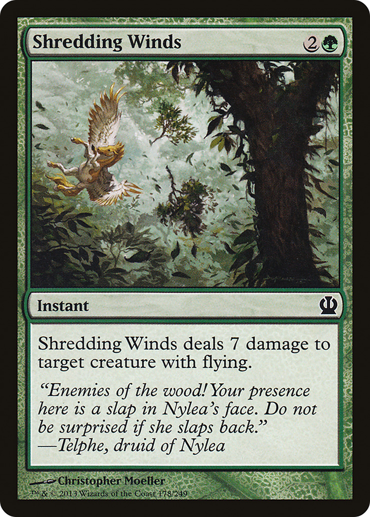 Shredding Winds [Theros] Foil