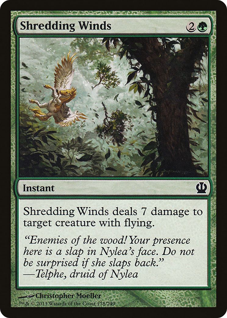 Shredding Winds [Theros] Foil