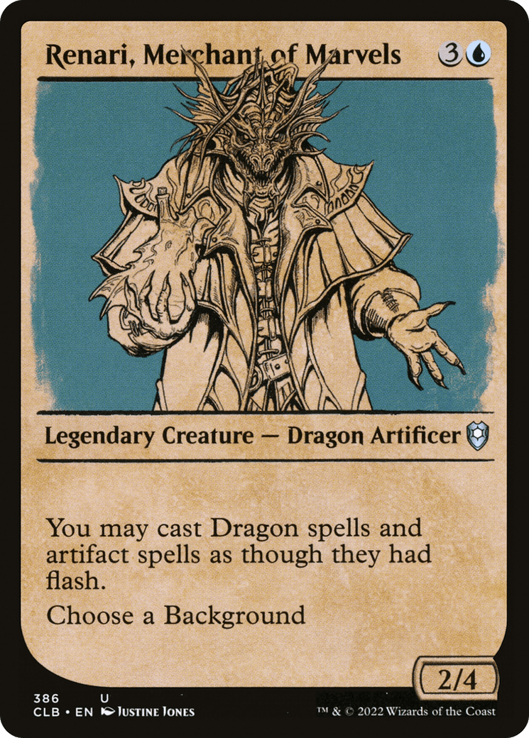 Renari, Merchant of Marvels (Showcase) [Commander Legends: Battle for Baldur's Gate] Foil