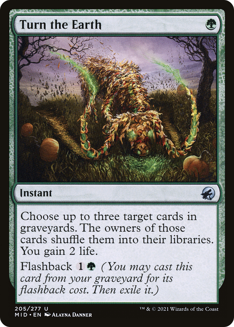 Turn the Earth [Innistrad: Midnight Hunt] Foil