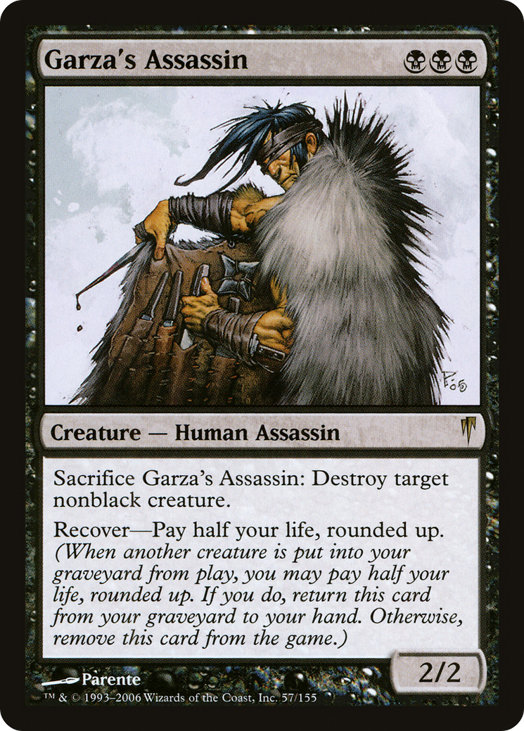 Garza's Assassin [Coldsnap] Foil