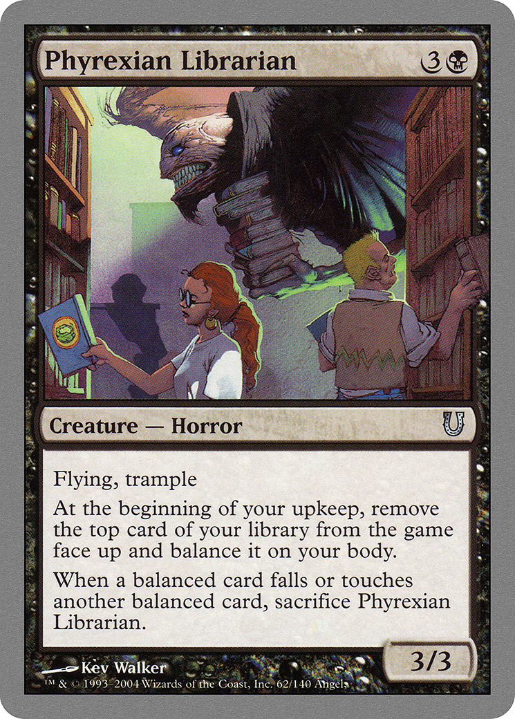 Phyrexian Librarian [Unhinged] Foil