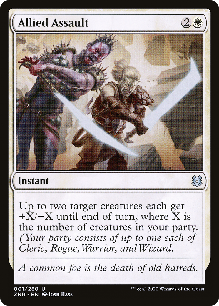 Allied Assault [Zendikar Rising] Foil