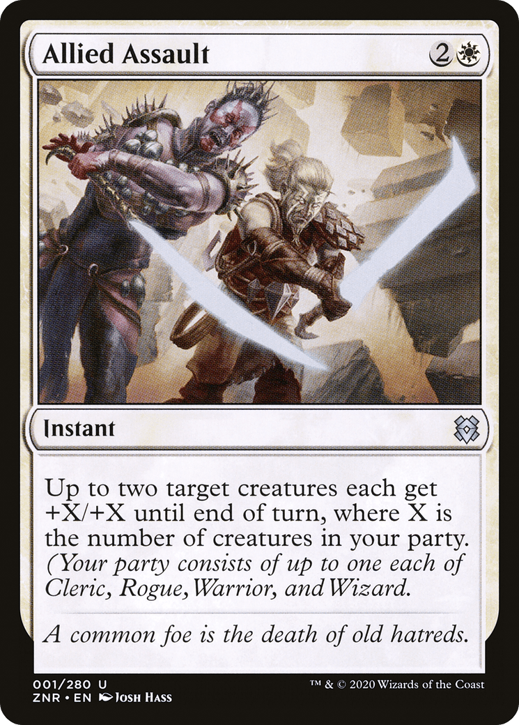 Allied Assault [Zendikar Rising] Foil