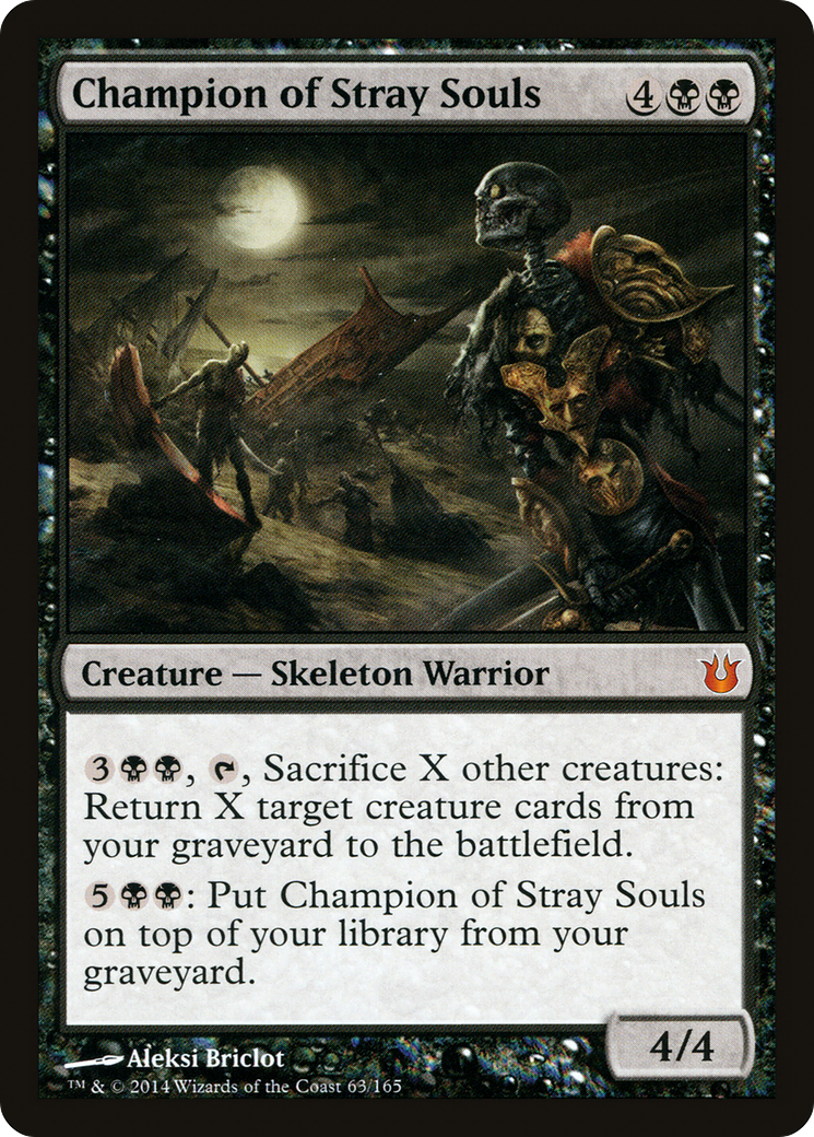 Champion of Stray Souls [Born of the Gods] Foil